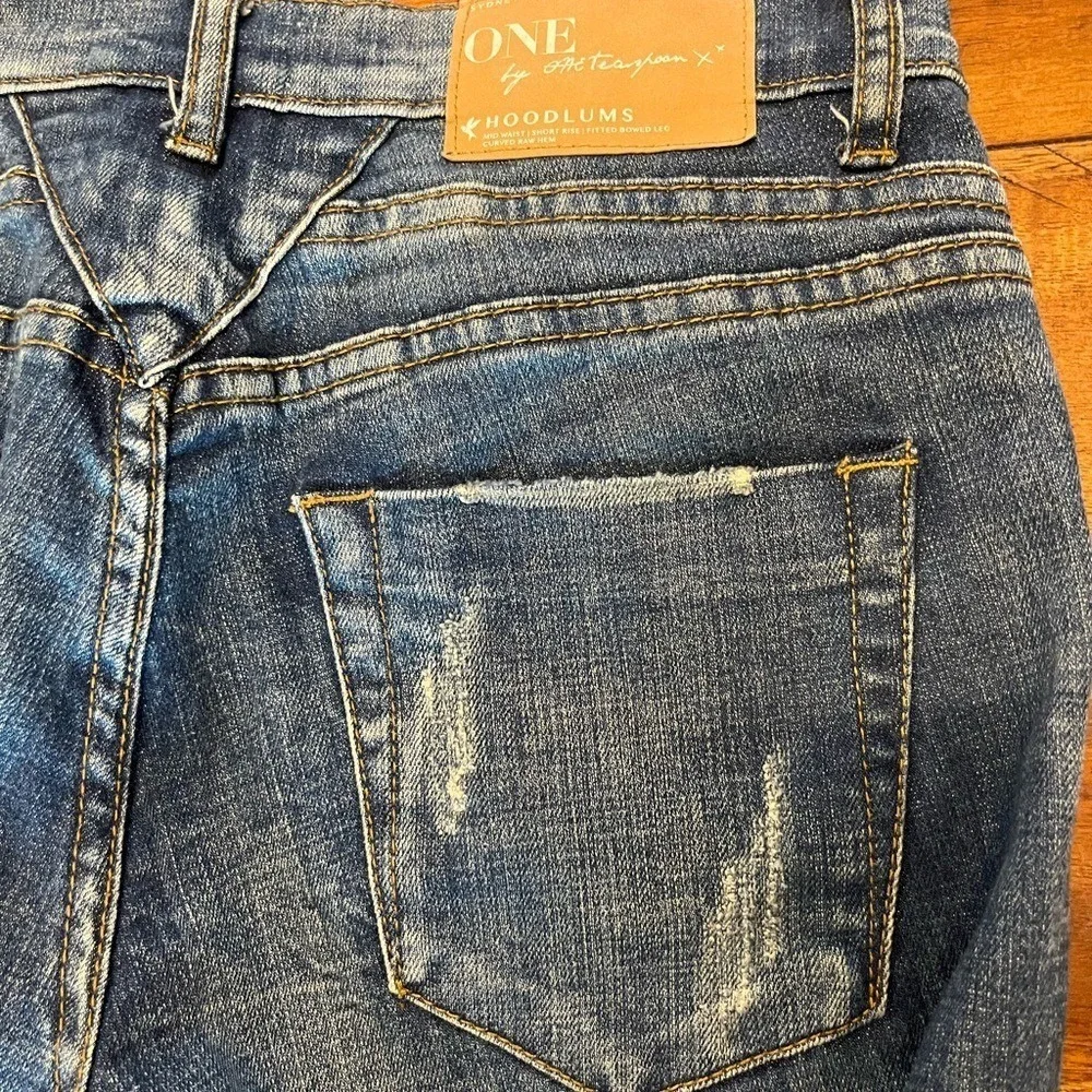 ONE X ONE-TEASPOON‎ DISTRESSED JEAN
